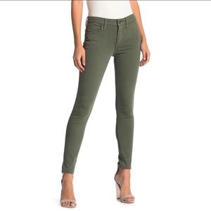 Joe’s Jeans Army Green Raw Hem